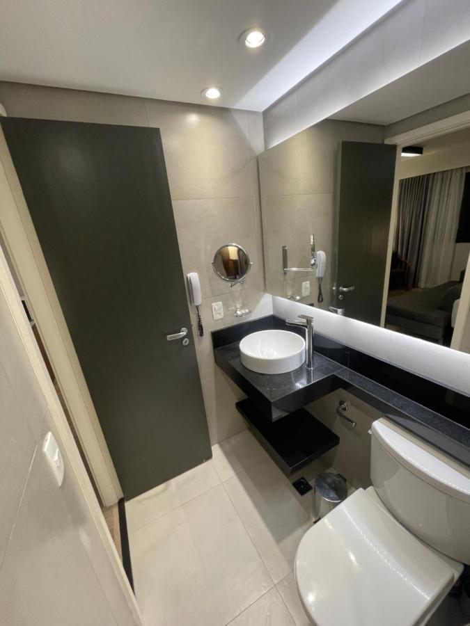 סאו פאולו Flat Particular Incrivel Dentro Do Hotel M Ibirapuera Em Moema מראה חיצוני תמונה