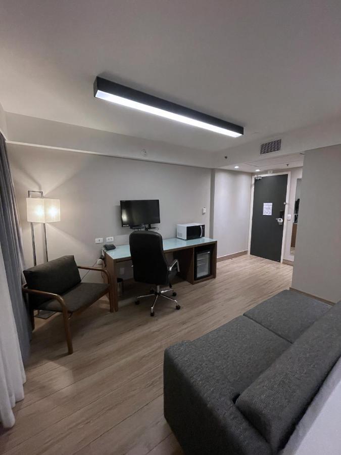 סאו פאולו Flat Particular Incrivel Dentro Do Hotel M Ibirapuera Em Moema מראה חיצוני תמונה